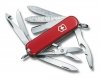 Scyzoryk Victorinox MiniChamp - 18 funkcji, nożyczki, pilnik, do codziennego użytku - 58 mm - Czerwony